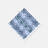 Papier Napkins Blue Servet (Hoek)