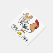 Papier Napkins, Chicken Eggs Napkins Servet (Hoek)