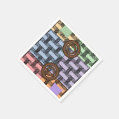 Papier Napkins Circluar Servet (Hoek)