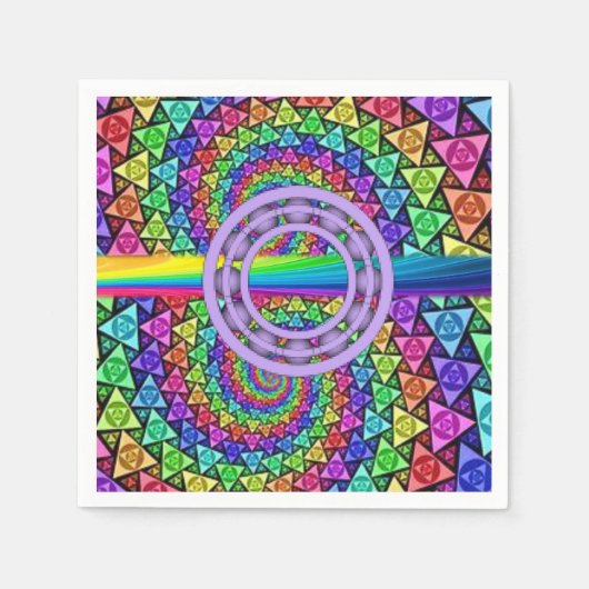 Papier Napkins Colorful Servet (Voorkant)