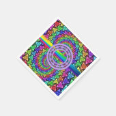 Papier Napkins Colorful Servet (Hoek)