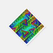 Papier Napkins Colorful Servet (Hoek)