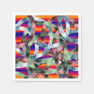 Papier Napkins Colorful Servet