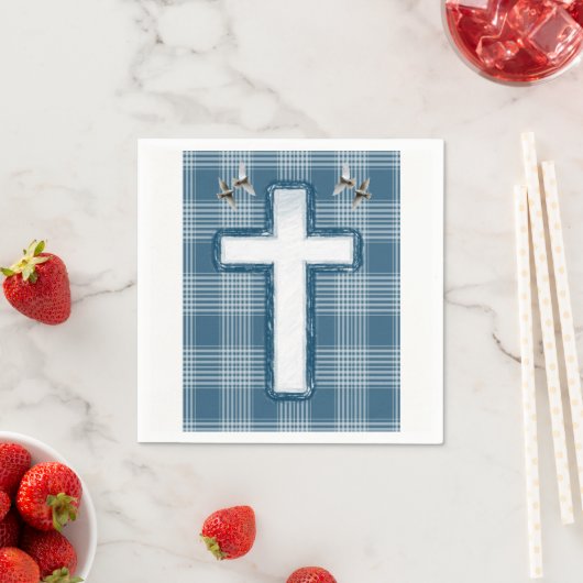 Papier Napkins Cross Servet (Insitu)