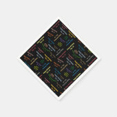 Papier Napkins December, 10 zondag Servet (Hoek)