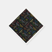 Papier Napkins December, 31 verjaardag Servet (Hoek)