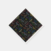 Papier Napkins December, 4 verjaardag Servet (Hoek)