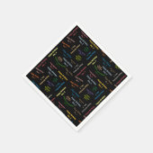 Papier Napkins December, 5 verjaardag Servet (Hoek)