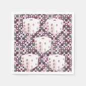Papier Napkins Dice Servet (Voorkant)