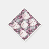 Papier Napkins Dice Servet (Hoek)