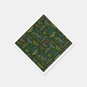 Papier Napkins Februari, 12 Dag Servet (Hoek)