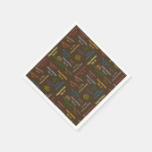 Papier Napkins Februari, 14 Dag Servet (Hoek)