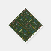 Papier Napkins Februari, 6 Dag Servet (Hoek)