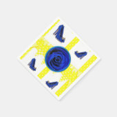 Papier Napkins Floral Servet (Hoek)