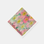 Papier Napkins, Floral Servet (Hoek)