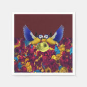 Papier Napkins Floral Servet (Voorkant)