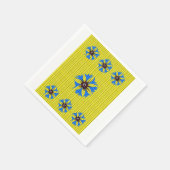 Papier Napkins Floral Servet (Hoek)