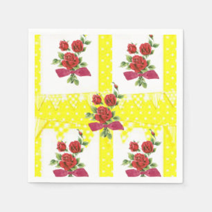 Papier Napkins Floral Servet