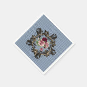 Papier Napkins Floral Servet (Hoek)