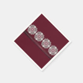 Papier Napkins Floral Servet (Hoek)