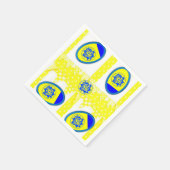 Papier Napkins Floral Servet (Hoek)