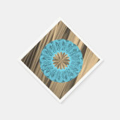 Papier Napkins Floral Servet (Hoek)