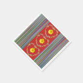 Papier Napkins Floral Servet (Hoek)