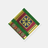 Papier Napkins Floral Servet (Hoek)