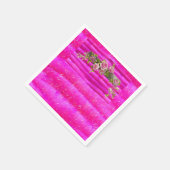 Papier Napkins Floral Servet (Hoek)