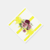 Papier Napkins Floral Servet (Hoek)