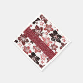 Papier Napkins Floral Servet (Hoek)