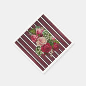 Papier Napkins Floral Servet (Hoek)