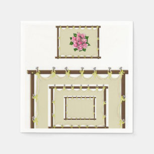 Papier Napkins Floral Servet