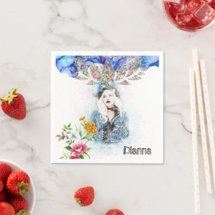 Papier Napkins, Floral Victoriaans Servet