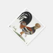 Papier Napkins, Franse vogel Servet (Hoek)