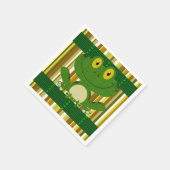 Papier Napkins Frog Servet (Hoek)