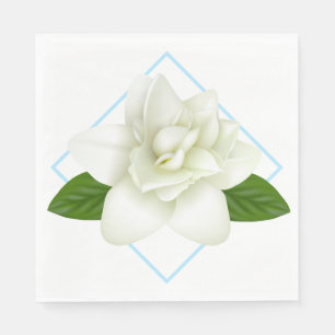 Papier Napkins-Gardenia Napkins Servet