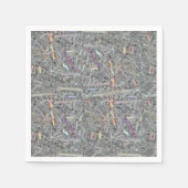 Papier Napkins, grijs Napels Servet (Voorkant)