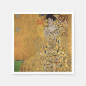 PAPIER NAPKINS : GUSTAV KLIMT : ADELE BLOCH BAUER SERVET (Voorkant)