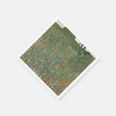 PAPIER NAPKINS : GUSTAV KLIMT : MOHNFELD SERVET (Hoek)