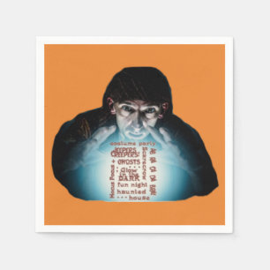 Papier Napkins Halloween Costume Party Crystal Bal Servet