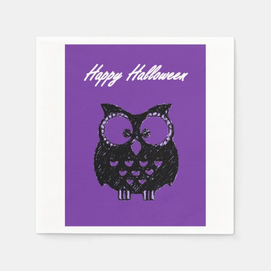 Papier Napkins Halloween Servet (Voorkant)