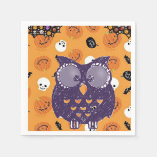 Papier Napkins Halloween Servet