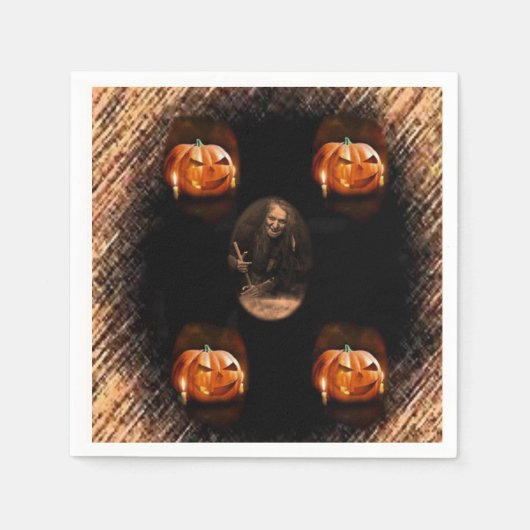 Papier Napkins Halloween Servet (Voorkant)