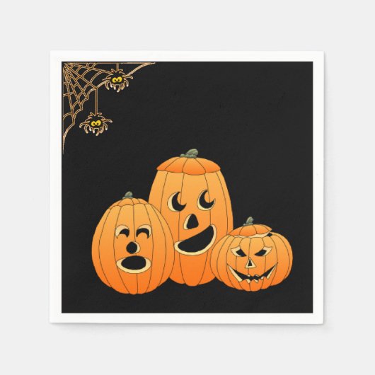 Papier Napkins Halloween Servet (Voorkant)