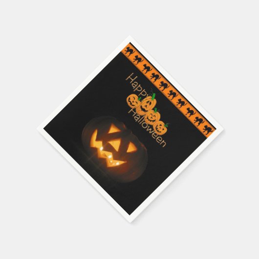 Papier Napkins Halloween Servet (Hoek)