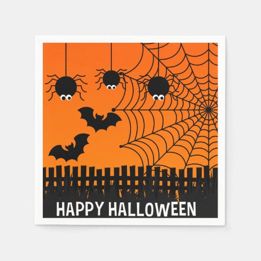 Papier Napkins-Halloween Servet (Voorkant)