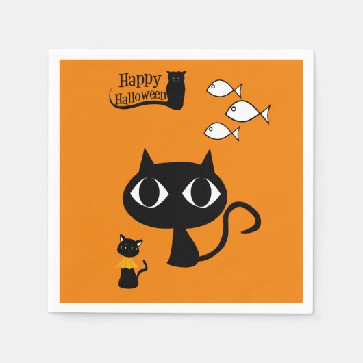Papier Napkins Halloween Servet (Voorkant)