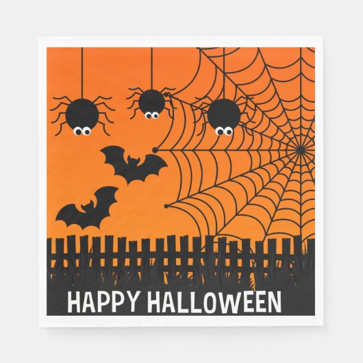 Papier Napkins-Halloween Servet (Voorkant)