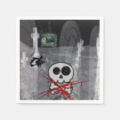 Papier Napkins Halloween Servet (Voorkant)